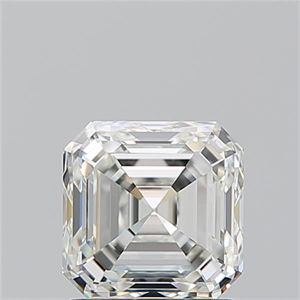 Foto Diamante Natural 1.51 quilates, Asscher , Color I, claridad VS2 y certificado GIA de