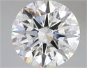 Lab Grown Diamond 6.07 Carats, Round with Ideal Cut, F Color, VVS2 Clarity and Certified by IGI