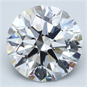 Diamante Natural 4.02 quilates, Redondo , Color E, claridad VS1 y certificado GIA