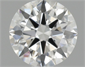 Diamante Natural 0.55 quilates, Redondo , Color E, claridad VVS1 y certificado GIA