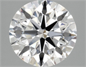 Del inventario de diamantes de laboratorio, 3.03 quilates, Redondo , Color E, claridad VS1 y certificado IGI