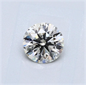 Diamante Natural 0.53 quilates, Redondo , Color K, claridad SI2 y certificado GIA