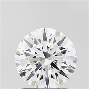 Picture of Lab Grown Diamond 1.05 Carats, Round with Ideal Cut, F Color, VS1 Clarity and Certified by IGI