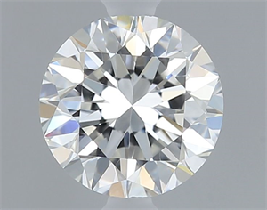 Picture of Natural Diamond 0.50 Carats, Round with Very Good Cut, G Color, VVS1 Clarity and Certified by GIA