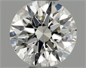 Diamante Natural 0.41 quilates, Redondo , Color I, claridad SI1 y certificado GIA
