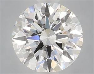 Picture of Lab Grown Diamond 1.04 Carats, Round with Ideal Cut, E Color, VVS2 Clarity and Certified by IGI