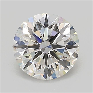 Picture of Lab Grown Diamond 1.09 Carats, Round with Ideal Cut, D Color, VVS2 Clarity and Certified by IGI