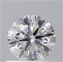 Natural Diamond 0.50 Carats, Round with Very Good Cut, D Color, SI2 Clarity and Certified by GIA