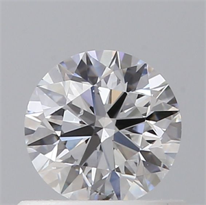 Picture of Natural Diamond 0.50 Carats, Round with Very Good Cut, D Color, SI2 Clarity and Certified by GIA