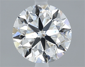 Picture of Natural Diamond 0.70 Carats, Round with Very Good Cut, G Color, SI1 Clarity and Certified by GIA