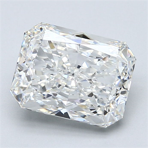 Foto Diamante Natural 3.16 quilates, Radiante , Color G, claridad SI1 y certificado GIA de
