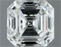 Diamante Natural 0.74 quilates, Asscher , Color H, claridad VVS2 y certificado IGI