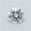 Diamante Natural 0.40 quilates, Redondo , Color J, claridad VS1 y certificado GIA
