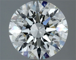 Picture of Natural Diamond 2.02 Carats, Round with Excellent Cut, G Color, VVS2 Clarity and Certified by IGI