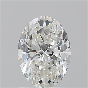 Picture of Natural Diamond 1.32 Carats, Oval with  Cut, G Color, VS2 Clarity and Certified by GIA