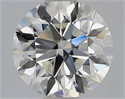 Natural Diamond 1.70 Carats, Round with Excellent Cut, G Color, VVS2 Clarity and Certified by IGI