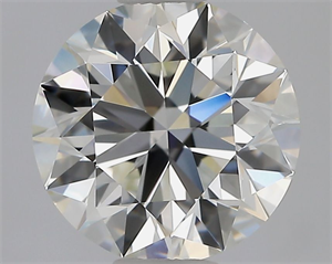 Picture of Natural Diamond 1.70 Carats, Round with Excellent Cut, G Color, VVS2 Clarity and Certified by IGI