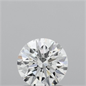 Lab Grown Diamond 0.91 Carats, Round with Ideal Cut, D Color, VS1 Clarity and Certified by IGI