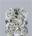 Natural Diamond 0.52 Carats, Radiant with  Cut, K Color, VVS1 Clarity and Certified by GIA