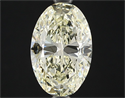 Natural Diamond 1.50 Carats, Oval with  Cut, M Color, VS2 Clarity and Certified by HRD