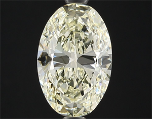 Picture of Natural Diamond 1.50 Carats, Oval with  Cut, M Color, VS2 Clarity and Certified by HRD