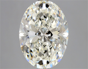 Picture of Natural Diamond 4.02 Carats, Oval with  Cut, H Color, VVS1 Clarity and Certified by HRD