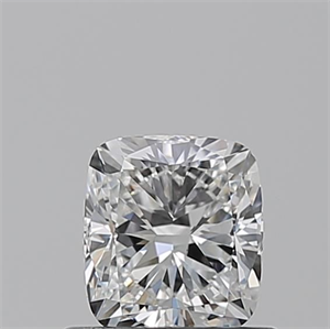 Foto Diamante Natural 0.70 quilates, Del cojín , Color F, claridad VS2 y certificado GIA de