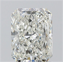 Natural Diamond 1.20 Carats, Radiant with  Cut, I Color, VVS2 Clarity and Certified by GIA