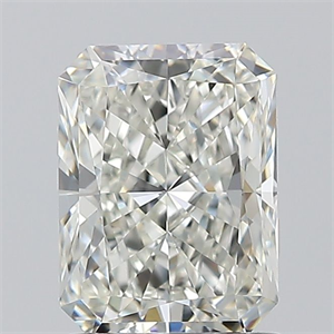 Picture of Natural Diamond 1.20 Carats, Radiant with  Cut, I Color, VVS2 Clarity and Certified by GIA