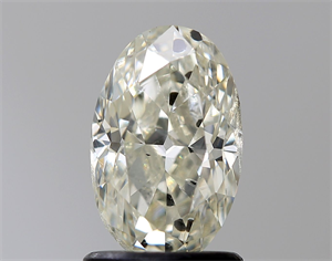 Picture of Natural Diamond 1.20 Carats, Oval with  Cut, K Color, SI2 Clarity and Certified by GIA