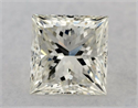 Diamante Natural 1.26 quilates, Princesa , Color K, claridad VS2 y certificado GIA