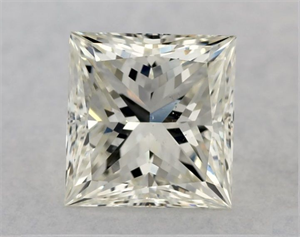 Foto Diamante Natural 1.26 quilates, Princesa , Color K, claridad VS2 y certificado GIA de