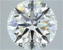 Natural Diamond 2.04 Carats, Round with Excellent Cut, H Color, VS1 Clarity and Certified by GIA