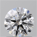 Diamante Natural 1.09 quilates, Redondo , Color E, claridad IF y certificado GIA
