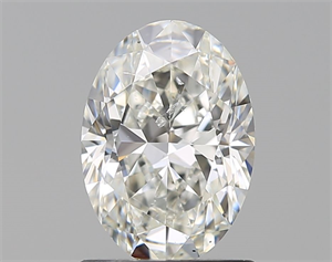 Foto Diamante Natural 1.20 quilates, Ovalado , Color I, claridad SI2 y certificado GIA de