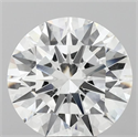Lab Grown Diamond 6.03 Carats, Round with Ideal Cut, E Color, VVS2 Clarity and Certified by IGI
