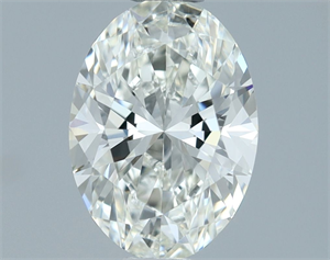 Picture of Natural Diamond 0.91 Carats, Oval with  Cut, H Color, VVS1 Clarity and Certified by IGI