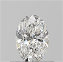 Natural Diamond 0.50 Carats, Oval with  Cut, G Color, VVS1 Clarity and Certified by GIA