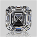 Natural Diamond 1.02 Carats, Asscher with  Cut, E Color, VVS1 Clarity and Certified by GIA