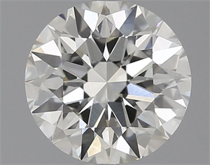 Picture of Natural Diamond 0.75 Carats, Round with Excellent Cut, I Color, VVS1 Clarity and Certified by GIA