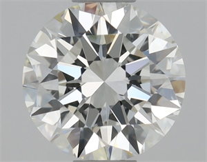 Picture of Natural Diamond 0.55 Carats, Round with Excellent Cut, H Color, VS1 Clarity and Certified by GIA
