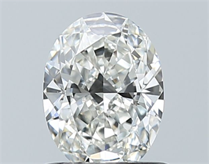 Foto Diamante Natural 0.70 quilates, Ovalado , Color G, claridad VS1 y certificado GIA de