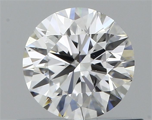 Foto Diamante Natural 0.50 quilates, Redondo , Color D, claridad SI1 y certificado GIA de