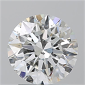 Natural Diamond 2.14 Carats, Round with Excellent Cut, G Color, SI2 Clarity and Certified by GIA