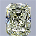 Natural Diamond 2.02 Carats, Radiant with  Cut, M Color, IF Clarity and Certified by GIA