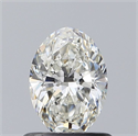 Diamante Natural 0.70 quilates, Ovalado , Color H, claridad VS1 y certificado GIA