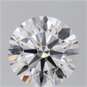 Natural Diamond 5.03 Carats, Round with Excellent Cut, E Color, VS2 Clarity and Certified by GIA