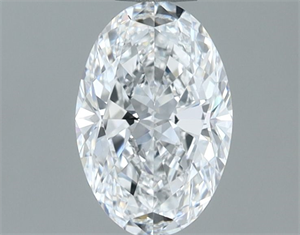 Picture of Natural Diamond 0.70 Carats, Oval with  Cut, E Color, VVS2 Clarity and Certified by GIA