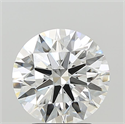 Lab Grown Diamond 3.10 Carats, Round with Ideal Cut, F Color, VVS2 Clarity and Certified by IGI