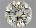 Natural Diamond 1.17 Carats, Round with Excellent Cut, N Color, VS2 Clarity and Certified by GIA